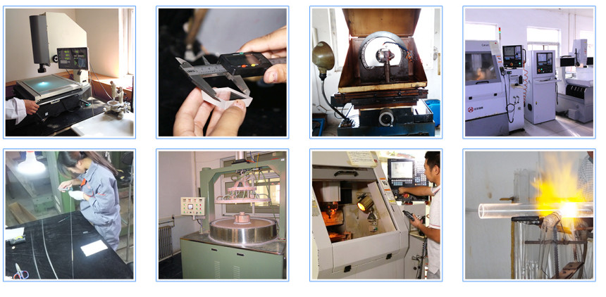 Dimensional Stable Quartz Glass Sheet for LED / UVC light high transmittance quartz glass disc