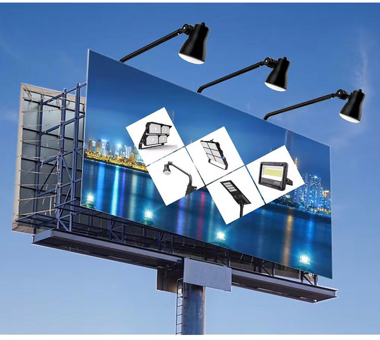 Color Temperature Adjustable Led Advertising Lights 36W Advertisement Light For Supermarket