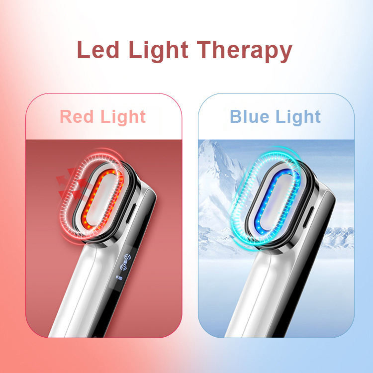 Facial Mesotherapy Electroporation LED Photon RF Face Lifting Tightener Machine