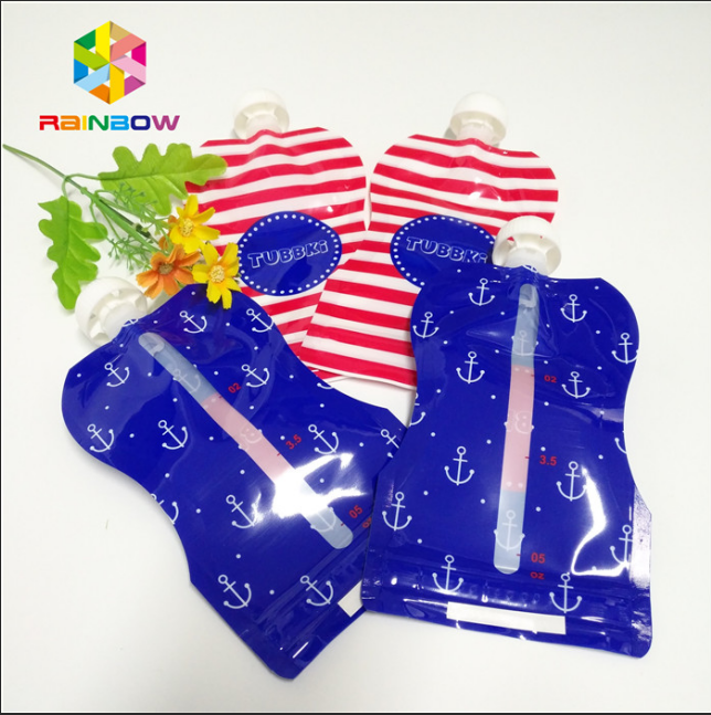 FDA/SGS Spout Bags Packaging Aluminum Foil Stand Up Bags For Liquid Food / Beverage