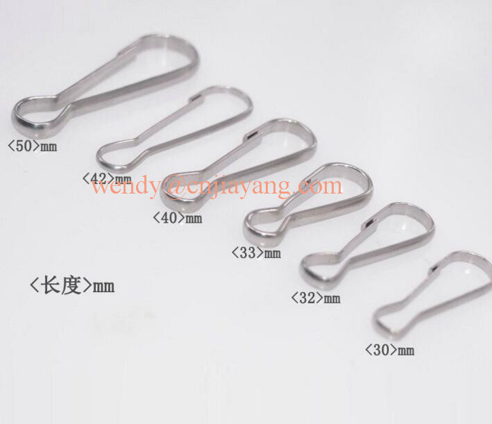Vaiour types gold color and silver color metal split ring with chains link