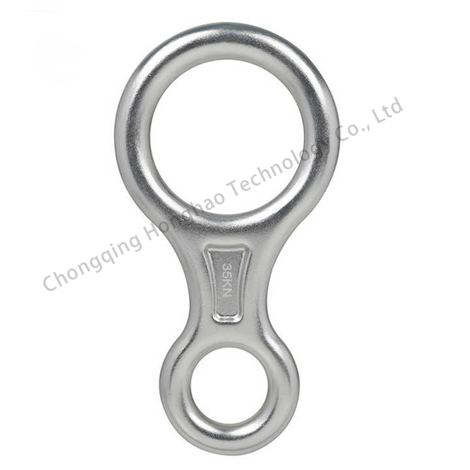 Outdoor Protection Tool Aluminum Alloy Safety Ring with Electrolytic Treatment Finish