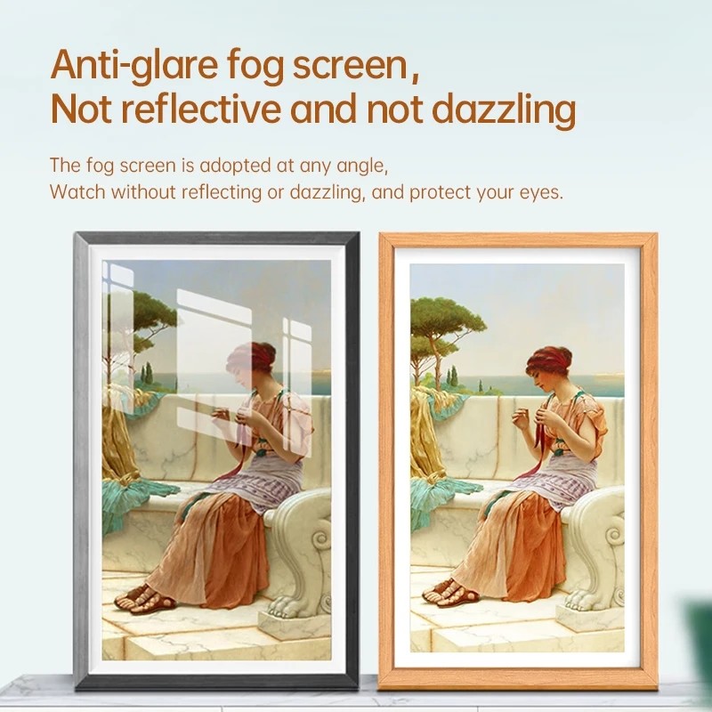 Electronic Artistic Digital Photo Frames For Photos Music Images Wall Mount