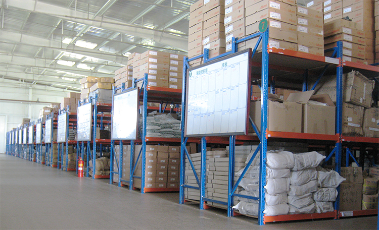 Industrial Warehouse Storage Long Span Metal Shelf with 500kg Load Capacity per Layer