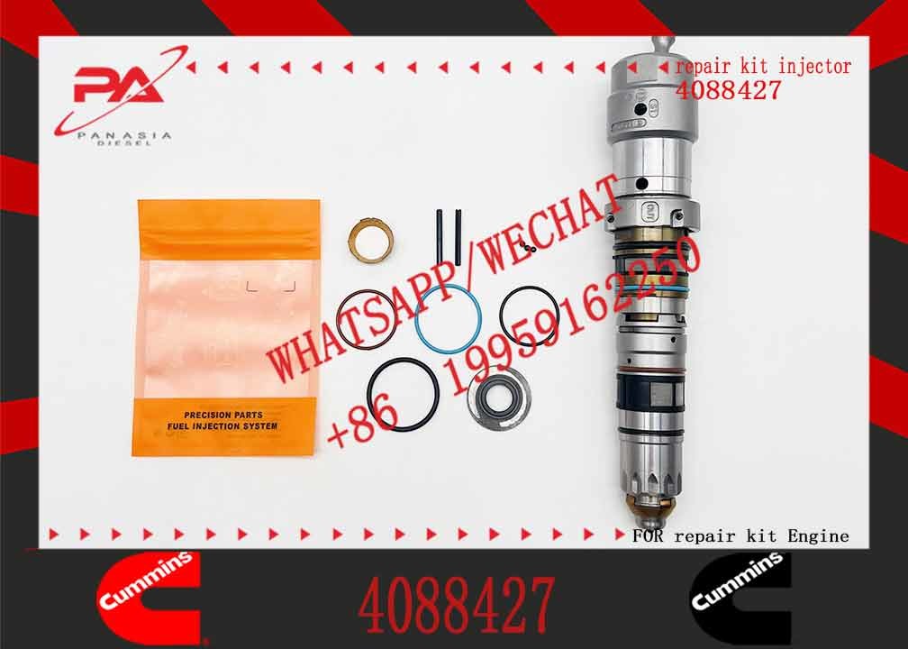 4088427 QSK60 Fuel Injector Diesel Parts Excavator Engine Parts Common Rail Fuel Injector Remanufacture for Cummins