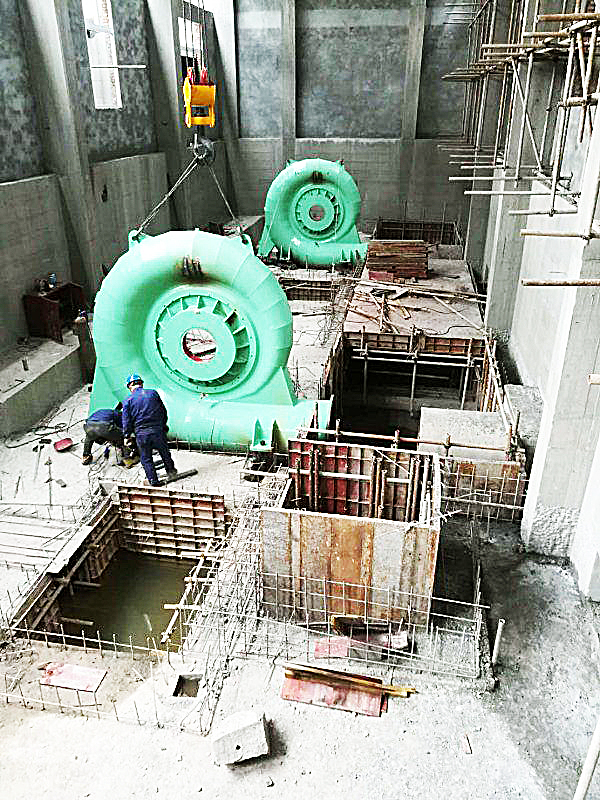 混流式水轮发电机1000kw水电站设备 0