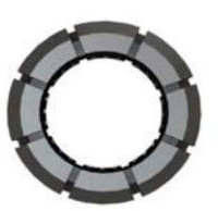 ISO Taper Profile Impregnated Diamond Core Drill Bits For Wire Line Drilling