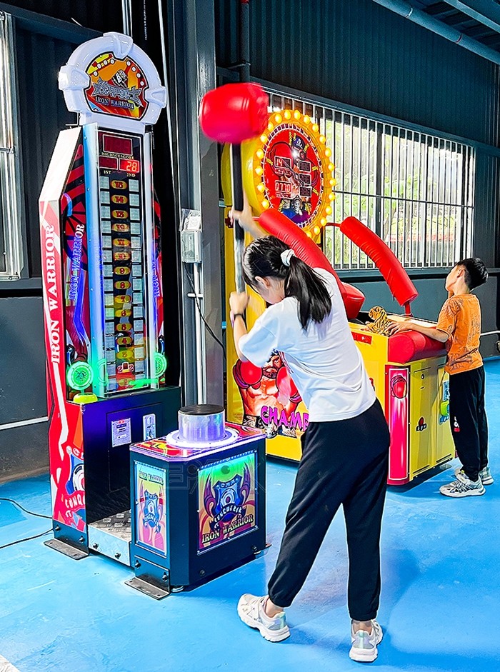 Coin Operated Mr Hammer Ticket Redemption Boxing Game Machine Boxing Game Machine