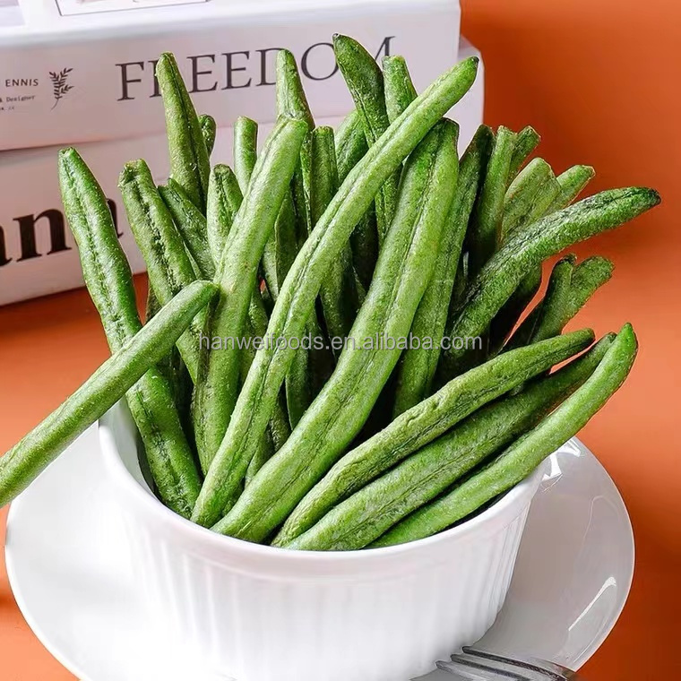 Vaccum Fried Fresh Healthy Green Vegetables String Bean High Quality Green Beans