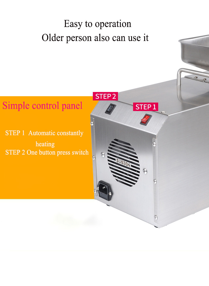 Cold Press Coconut Oil Machine With Motor Small Scale Coconut Oil Manufacturing Unit