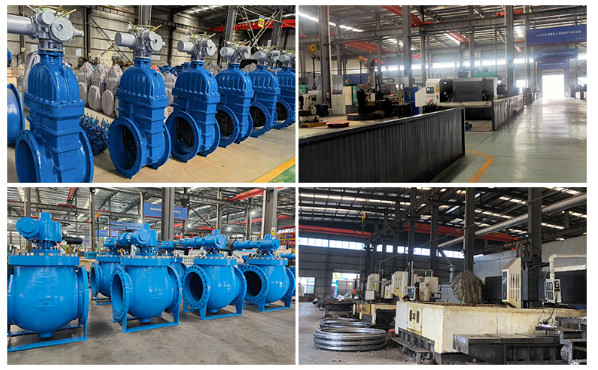 Flanged Cast Iron Rising Stem Sluice Gate Valve 8 Inch 200mm PN16 Manual Type