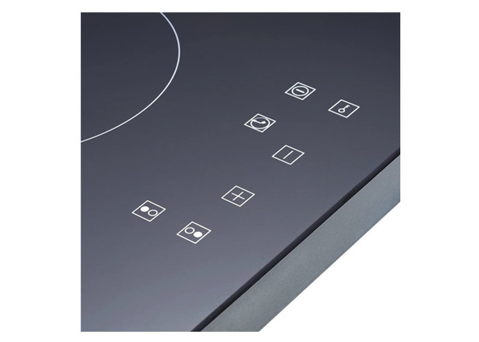 Ceramic Surface Radiant 2 Burner Infrared Cooktop with 9 power levels
