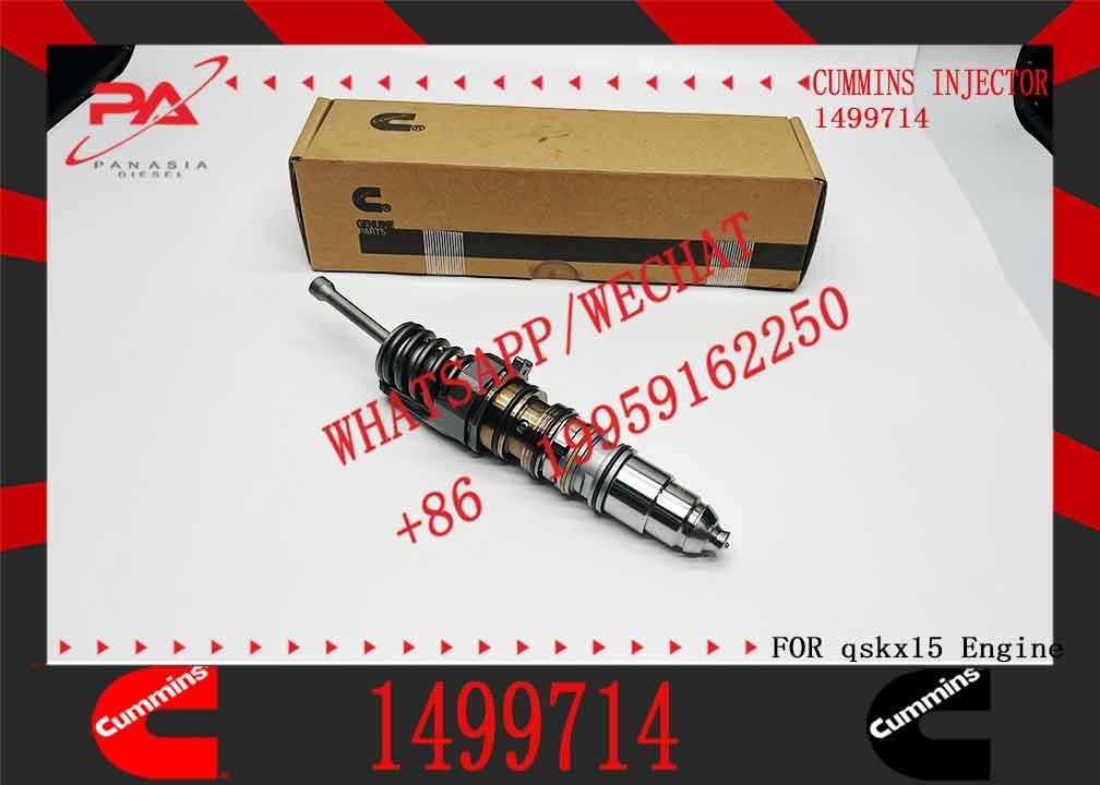 Construction Machinery PartsFuel Injector For QSKX15 Diesel 570016 1499714 1521977 1481827 For CUMMINS Diesel Engine