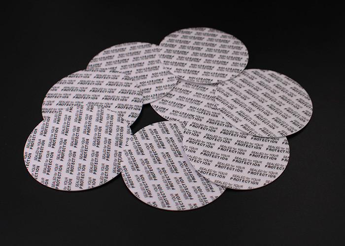 Leak Proof 0.6mm Pressure Sensitive Aluminum Foil Seals