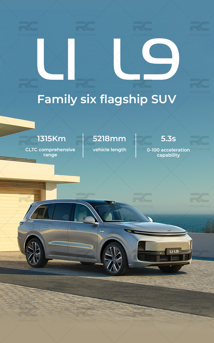 Hot Selling High Level Hybrid Car Lixiang L9 Hybrid Petrol Suv From China Li Auto Leading Ideal Vehicle Wholesaler