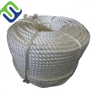 China 12mm - 48mm 3 Strand Marine Rope 100% Polyamide Fiber Nylon Mooring Rope on sale