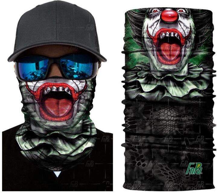 multi choice women head scarf printed colorful face mask custom logo/size bandana,Sport Strapping Seamless Custom Gaiter Whi