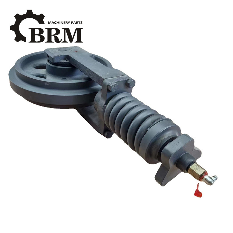 HD55 Excavator Track Idler Black Front Idler Bulldozer For Building Material