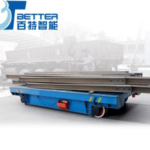 Buy cheap 30 Tons Heavy Loads Flat Cart Self Propelled Transfer Cart product