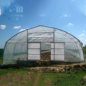 Buy cheap Agricultural Plastic Tunnel Greenhouse Hoop Greenhouse For Growing Vegetable product