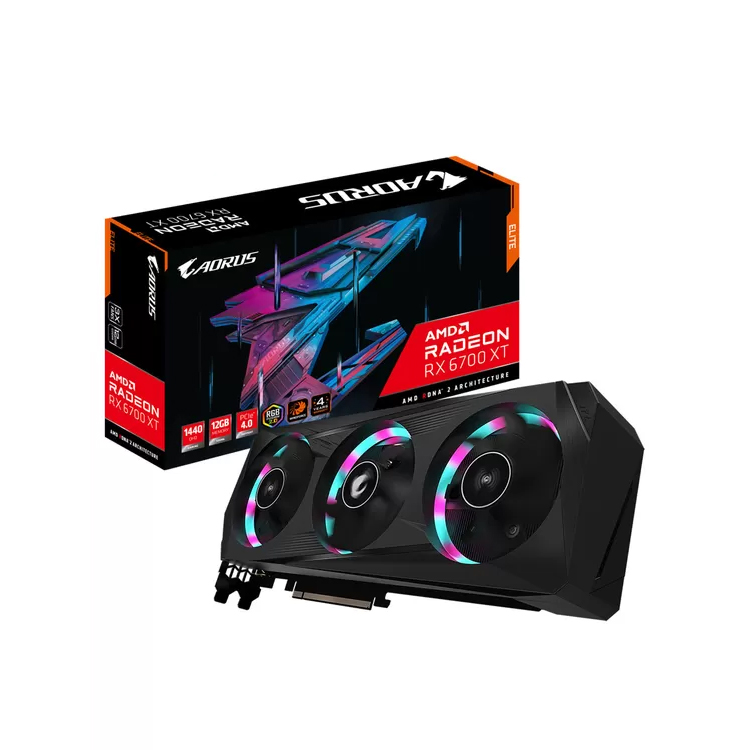 Game Dedicated Graphics Card AMD Radeon RX 6700 XT 12g GDDR6 PCIE 3.0 X16