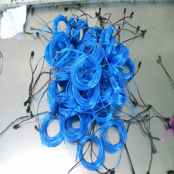 colorful electroluminescent el wire for decoration
