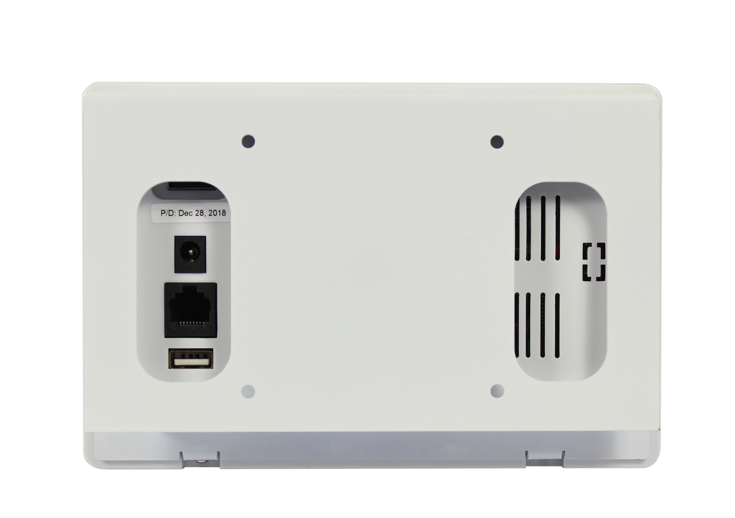 Flush Wall Mounted 7 Inch POE Touch Tablet With SIP Intercom Full View IPS Screen For Smart Home