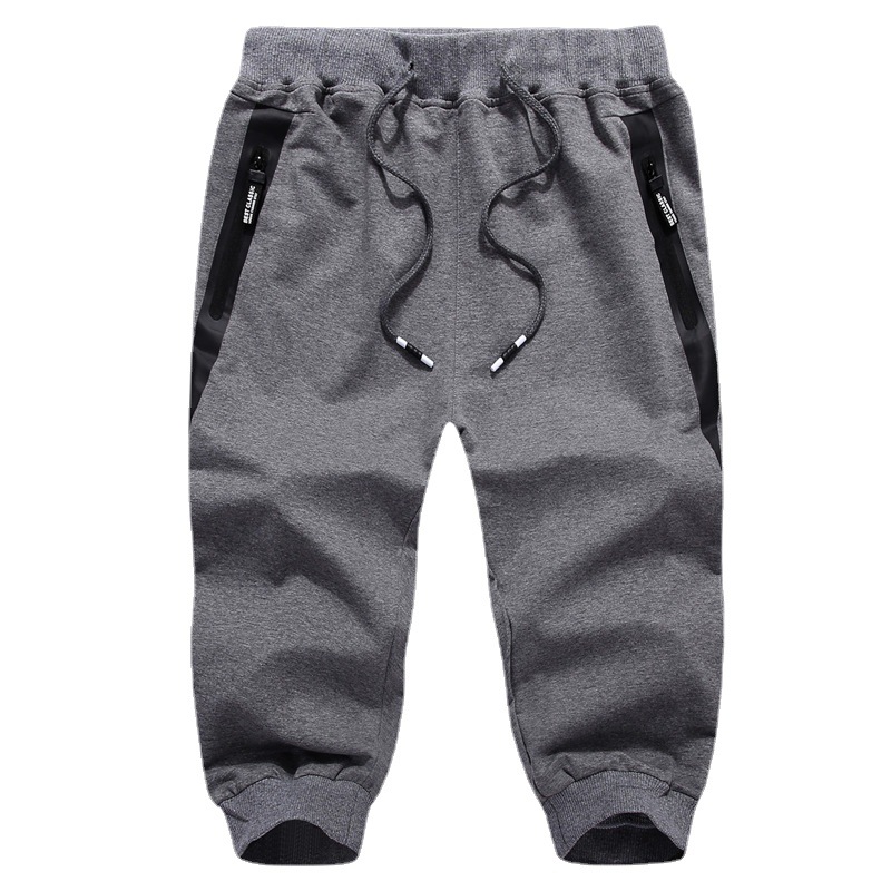 Midweight Plus Men Mesh Shorts Worsted Breathable Knitted Outdoor Men'S Pants