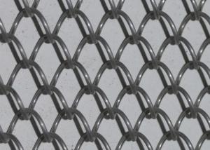 China Light Weight Conventional Wire Mesh Conveyor Belt / Chain Link Fencing on sale