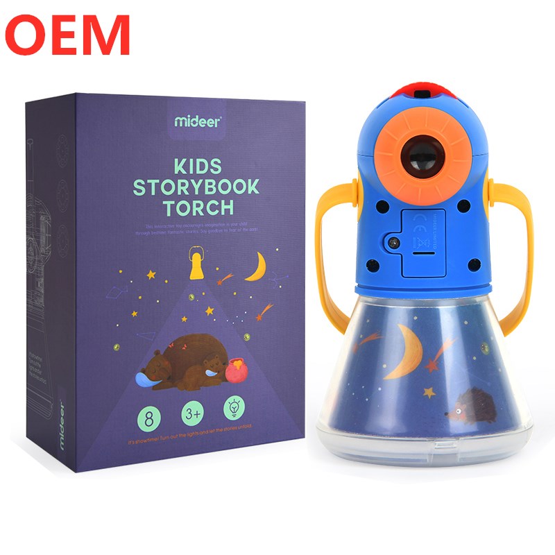 Customized Educational Story Projector Storytelling Flashlight Toys For Kids