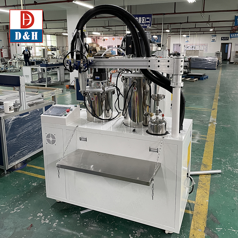 Precision Epoxy Dispensing Glue Injection Machine With 0.5-12g Speed And 380KG Weight