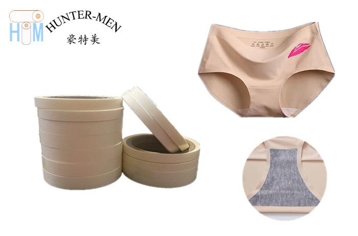 High Elasticity TPU Hotmelt Adhesive Tape Roll No Deformation For Traceless Briefs