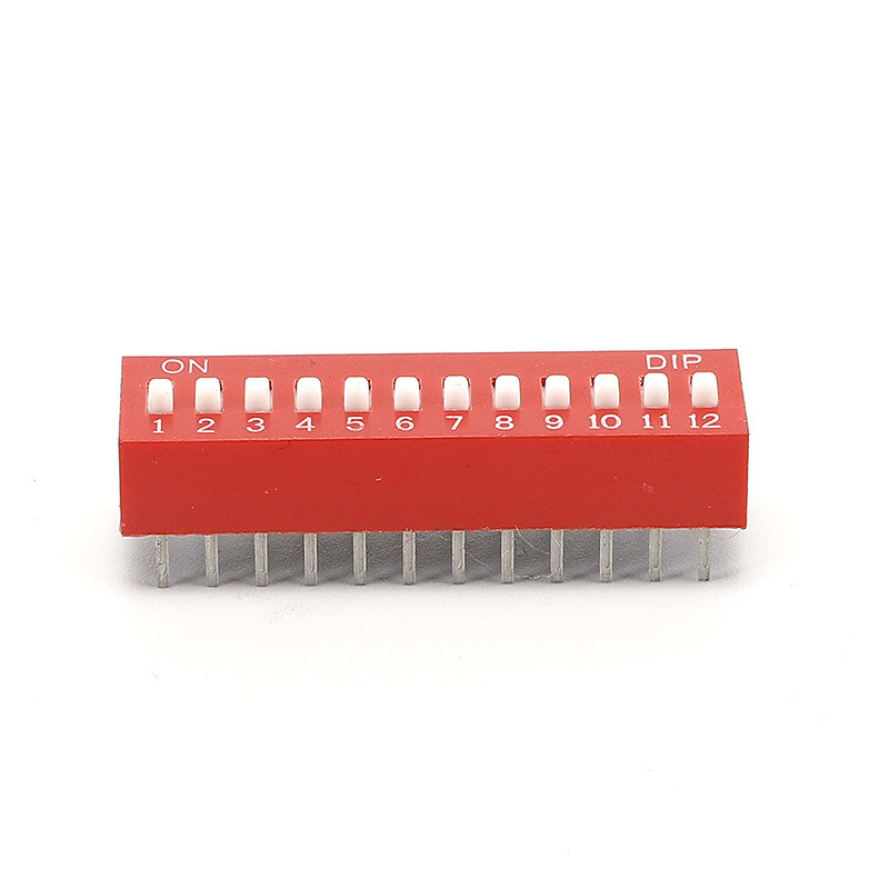 2.54mm dip switch slide, right angle, piano type with key 3 buyers