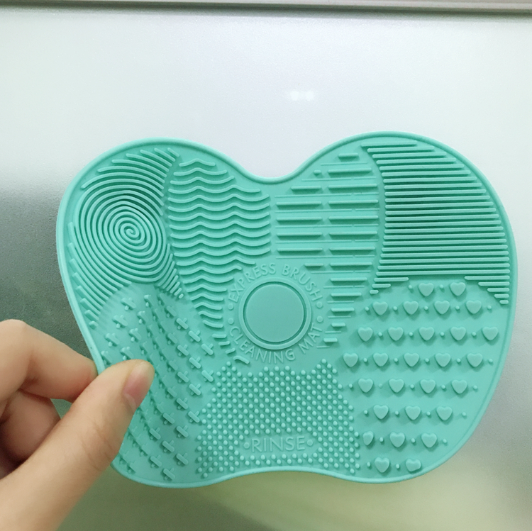 Glove Design Silicone Face Pads Print Logo For Promote Blood Circulation