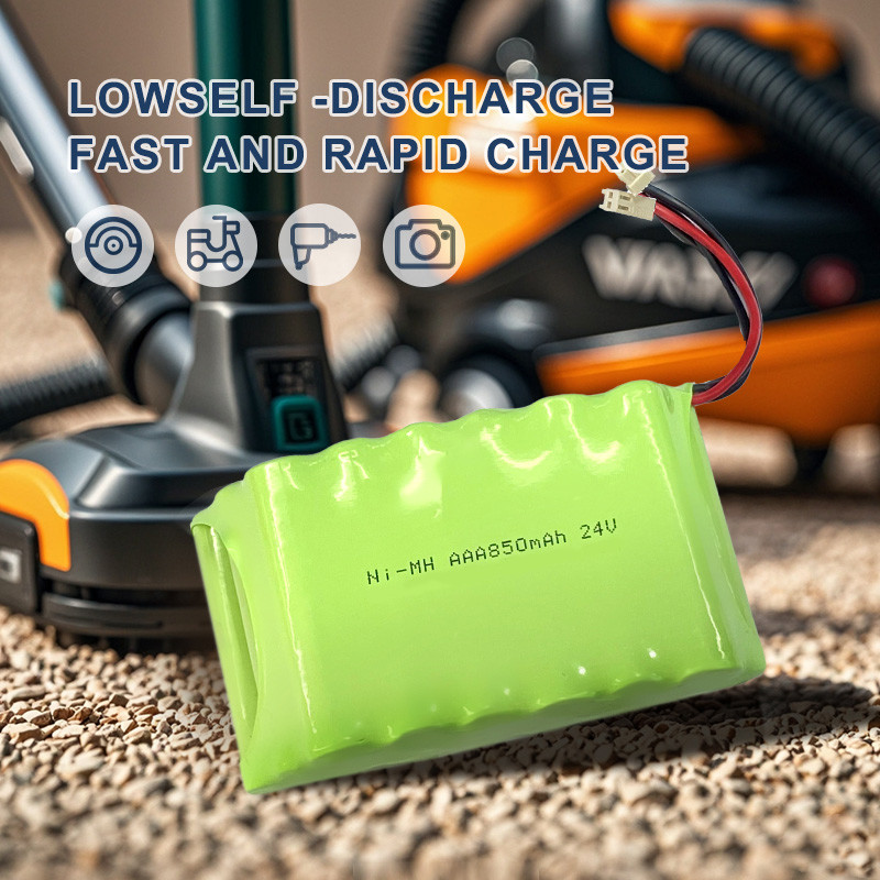 24v NiMH Battery Pack 850mah AAA Rechargeable Battery Pack