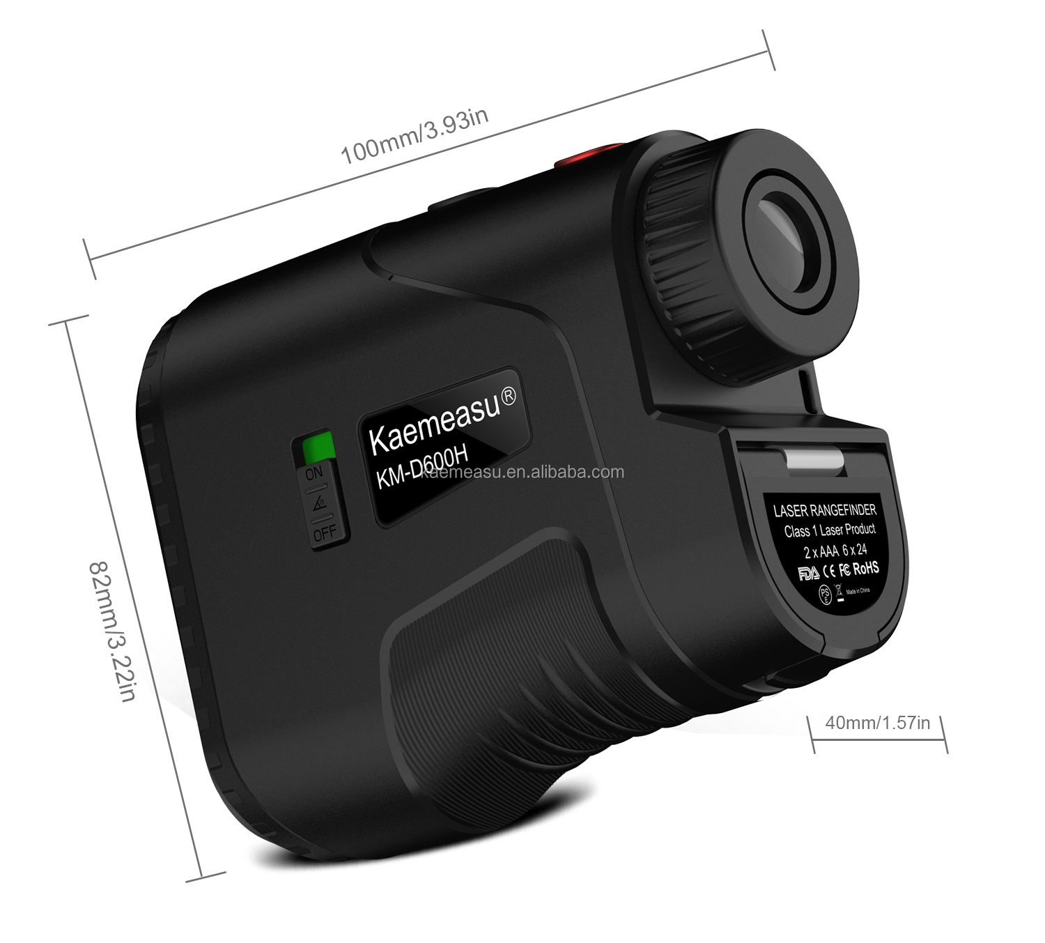 Oem Hunting Range Finder Slope Scope Laser Distance Meter Telescope Multiple modes Laser Rangefinders for Hunting