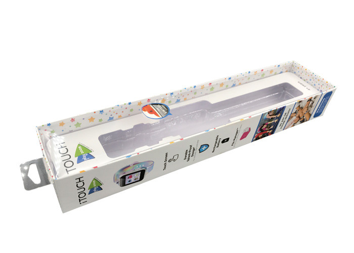 Elegant Hook Rigid Kraft Cardboard Gift Boxes With Tray CE Certification