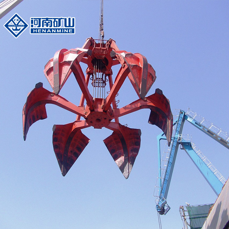 QZ Type Double Girder Bridge Crane 20t A6 Grab With Travelling