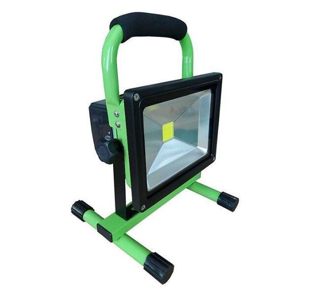 20W Portable Commercial Outdoor Flood Lights , Rechargeable Led Floodlight