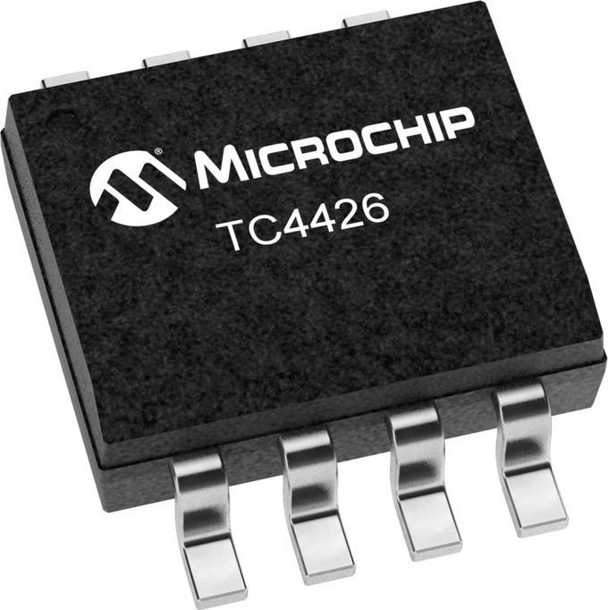 TC4426 TC4427 TC4428 Microchip PMIC 1.5A Dual Inverting Power MOSFET Driver IC 1