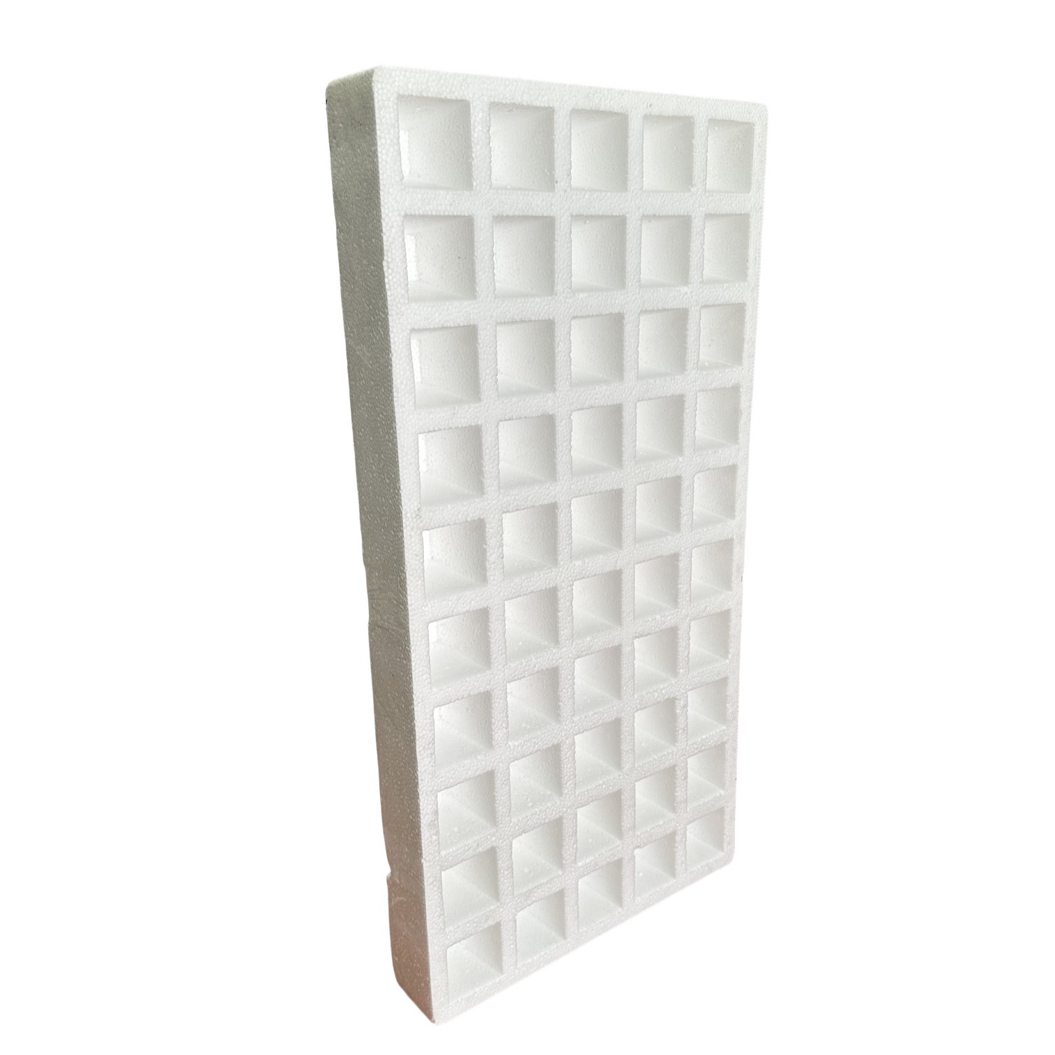 Foam Seedling Tray 50 Holes , 120 Holes , 160 Holes , 200 Holes EPS Material Customization