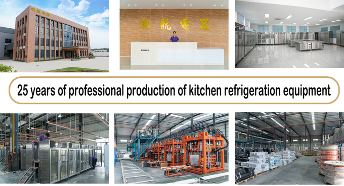 Power Saving Commercial Restaurant Freezer Energy Efficient 2 Door Worktop Freezer
