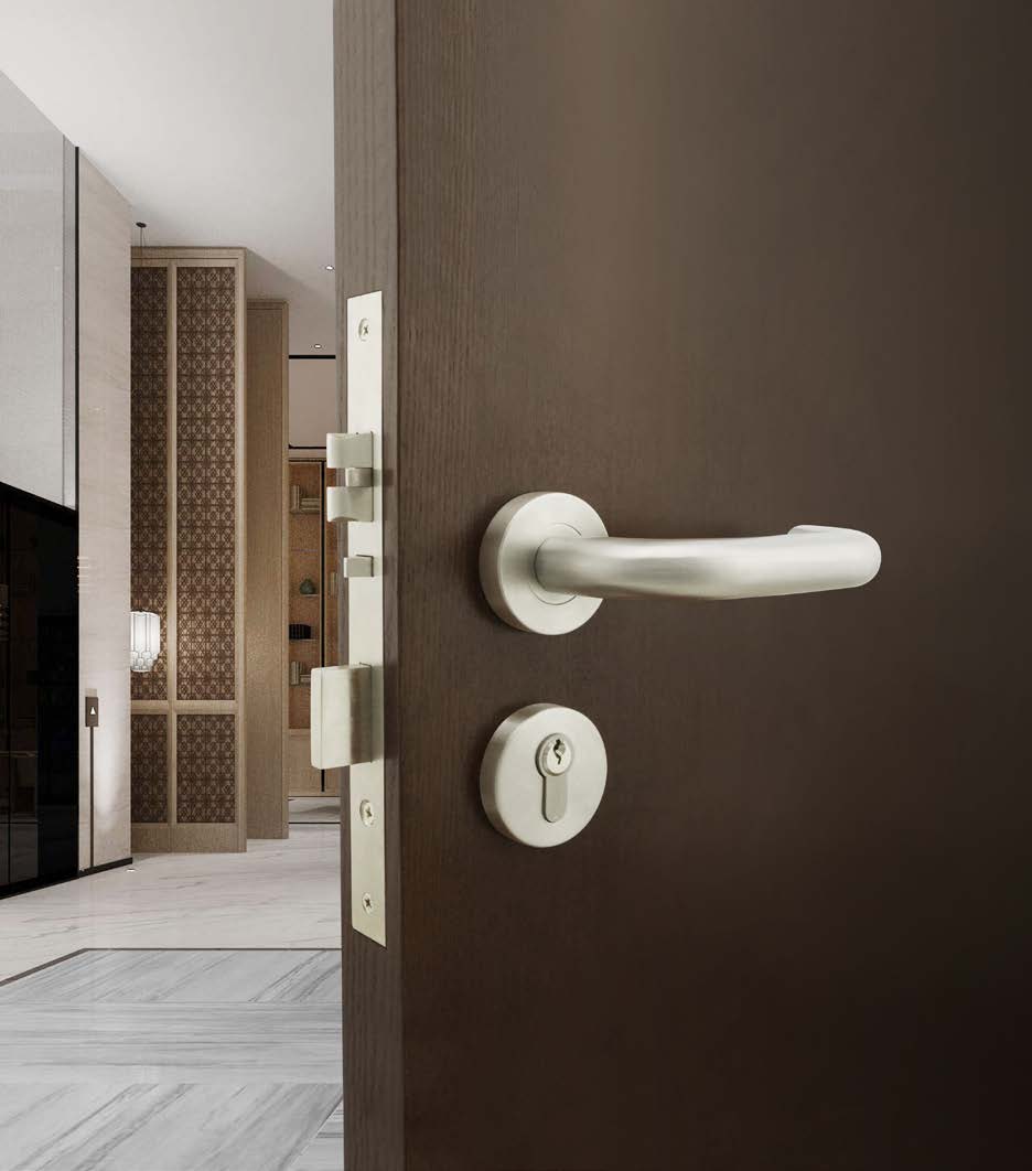 application of Fire-rated Grade 1 escape entrance mortise door lock in EN lock body