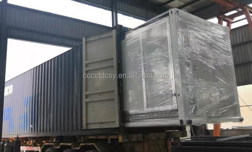 Luxury Hotel Prefabricated Folding Container House Mobile Customized
