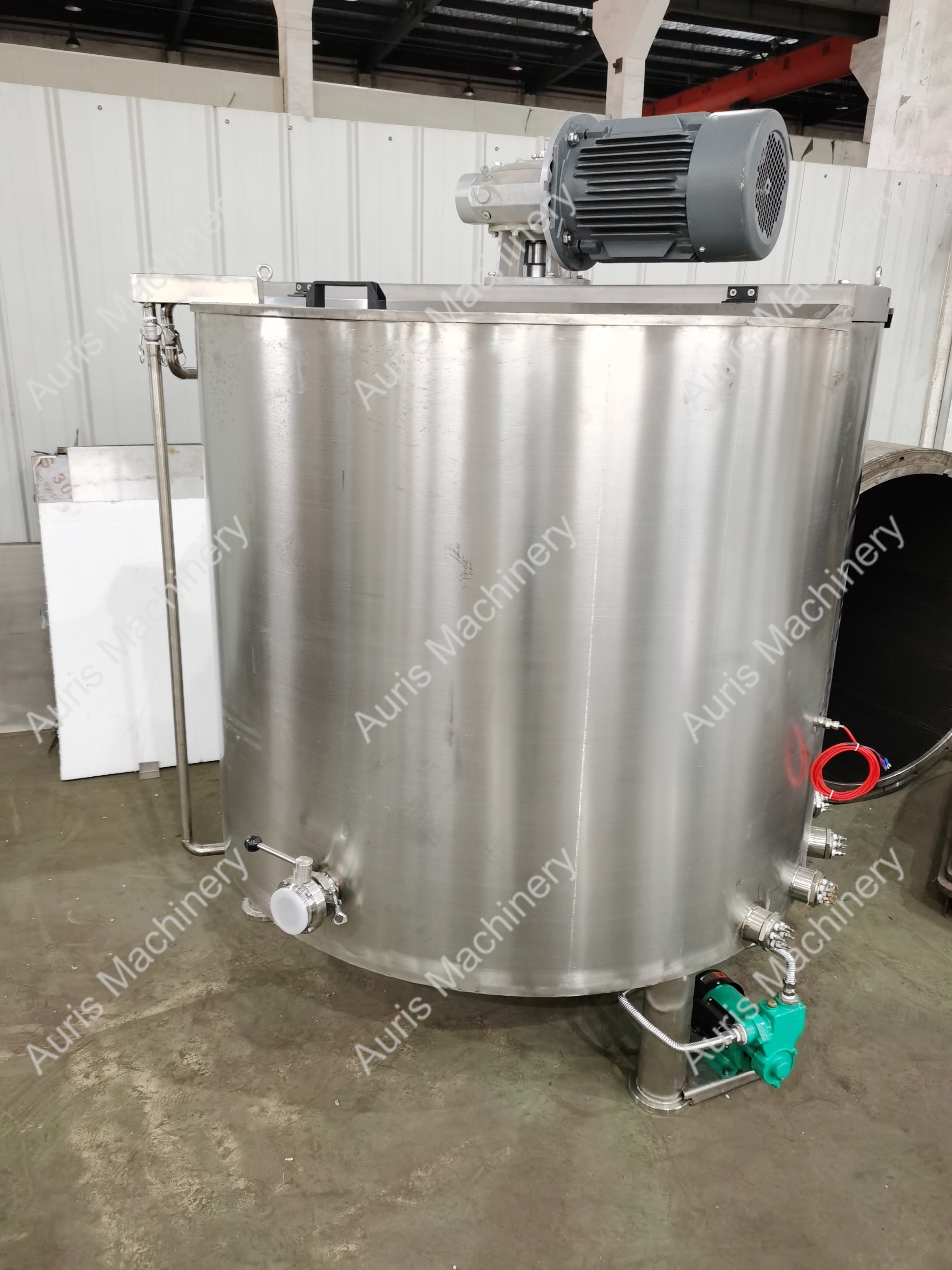 500L Chocolate Melting Tank Melanger Chocolate Making Machine Resting Stock