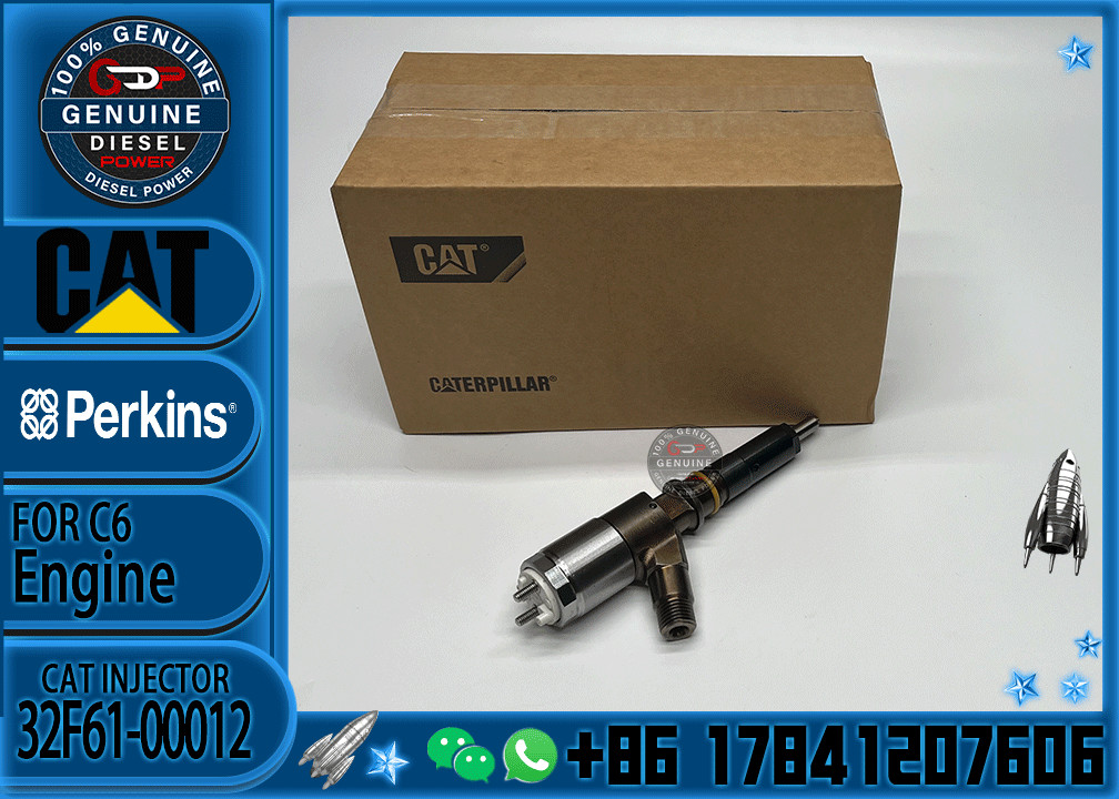 Factory Direct Deal common rail excavator fuel injector for CAT C4.2 engine injector 32F61-00012