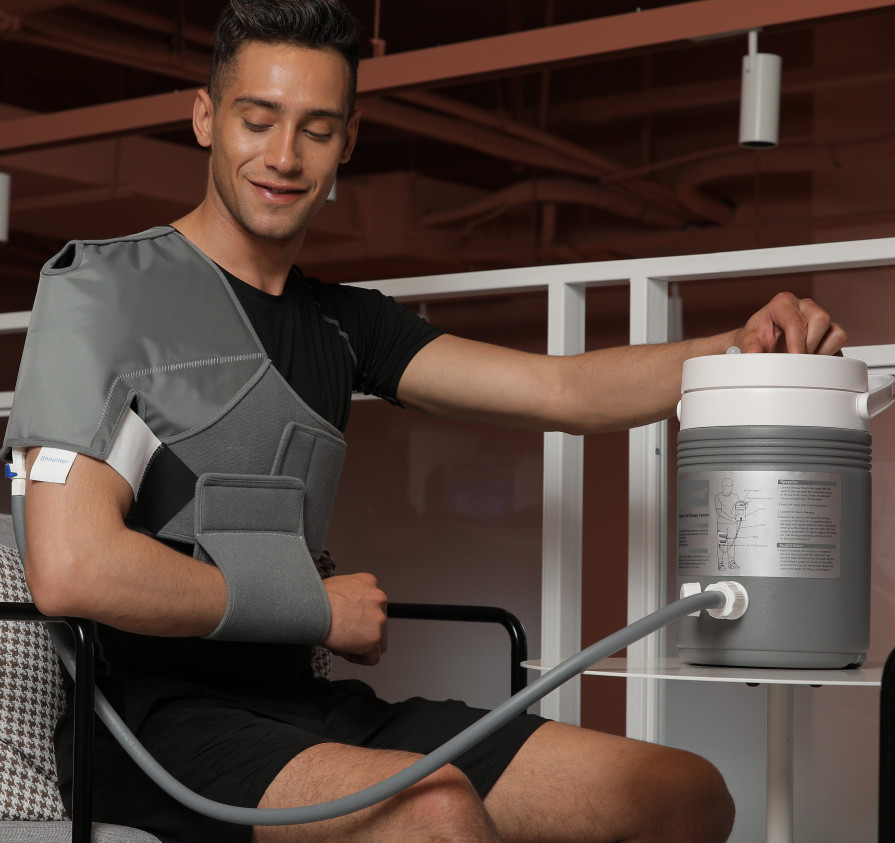 Ice Water Auto Circulation Cold Compression Therapy Machine With Cryo Cuff