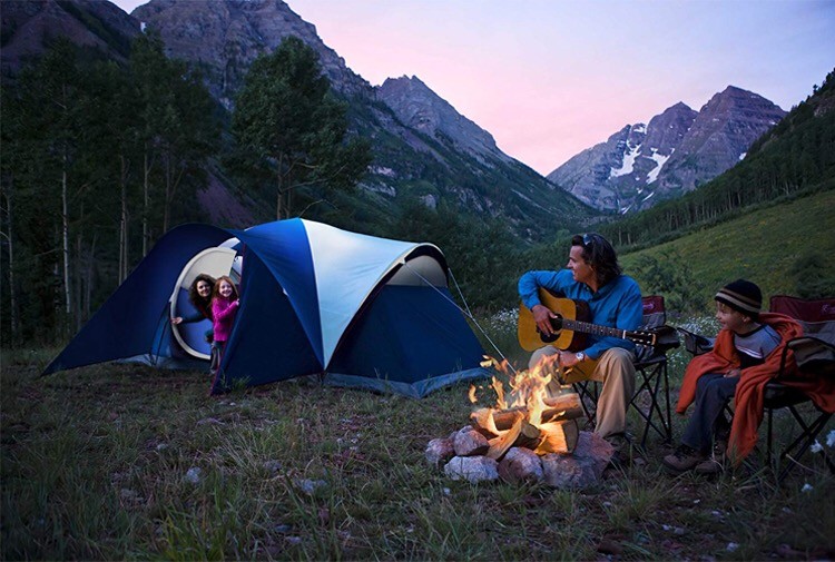 Waterproof 8 People 33x13in Lightweight Family Tent