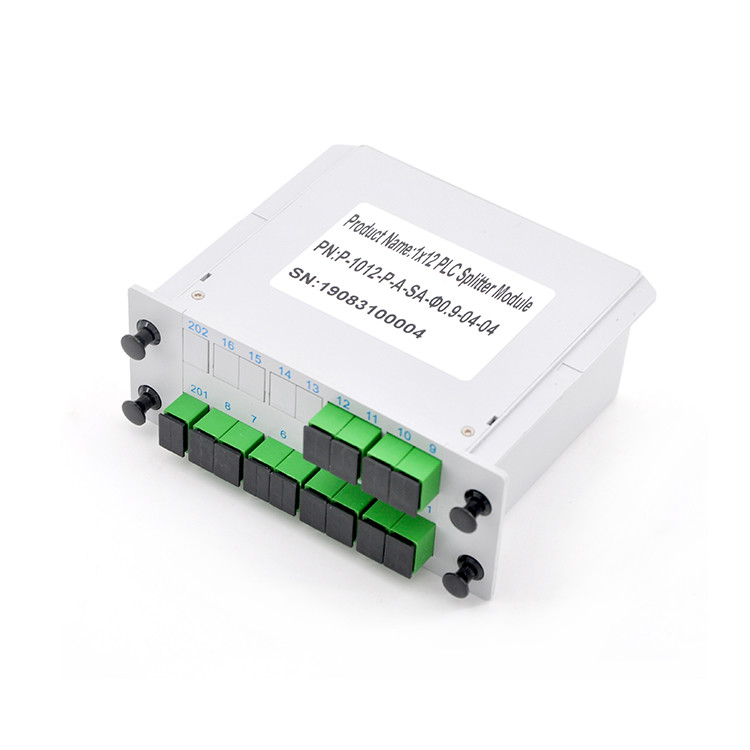 FTTH Equipment 1650nm Optical Cable Splitter Cord 1x12 PLC C112SA