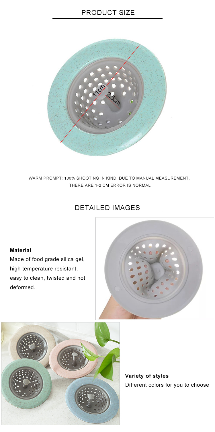 Wholesale rubber seal type stopper bathroom floor drains silicone Sink stopper